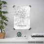 Strazbur mapa - white Strazbur mapa - white
