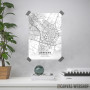 Utreht mapa - white