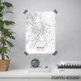 Venlo mapa - white Venlo mapa - white