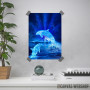 Water blue dolphins Water blue dolphins