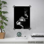 Woman smoking a cigar