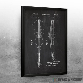 1952 Violin Construction - Patent Drawing 1952 Violin Construction - Patent Drawing