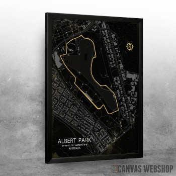 ALBERT PARK F1 staza ALBERT PARK F1 staza