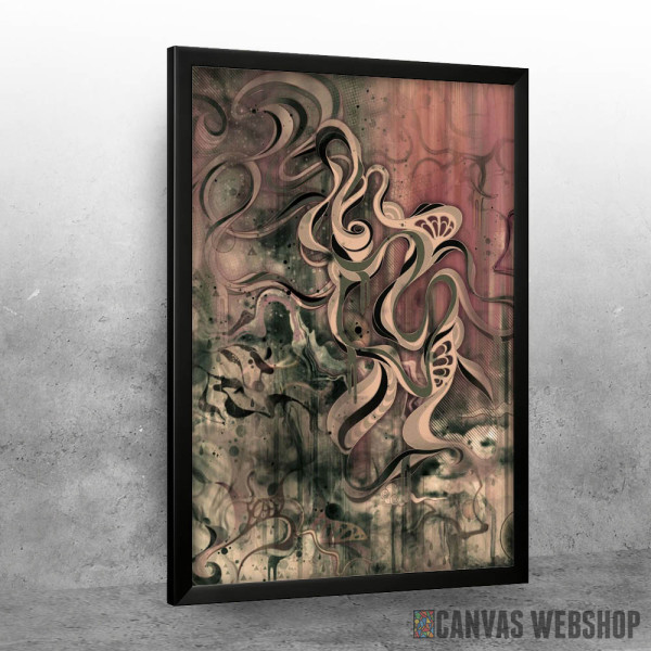 Abstract representation of a tempest. Abstract representation of a tempest.