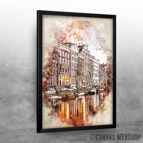 Amsterdam in Watercolor