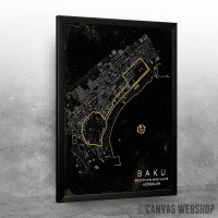 BAKU F1 staza BAKU F1 staza