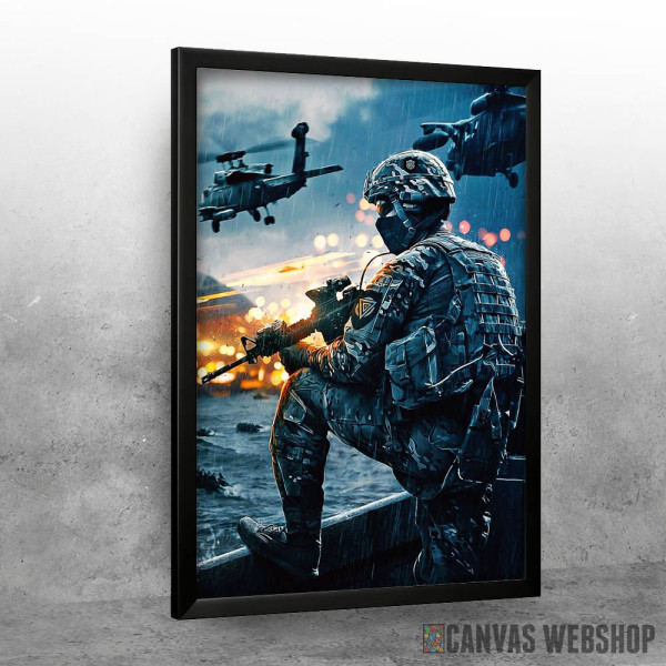 Battlefield modern soldier Battlefield modern soldier