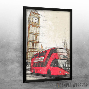 Big Ben and Red Bus