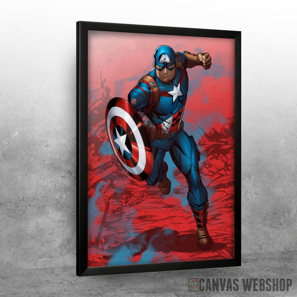 Captain America cartoon