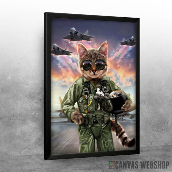 Cat the Air Force Pilot