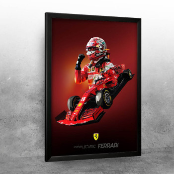Charles Leclerc Low Poly