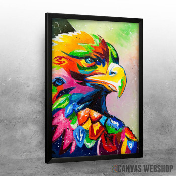 Colored eagle Colored eagle