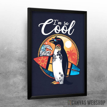 Cool penguin summer