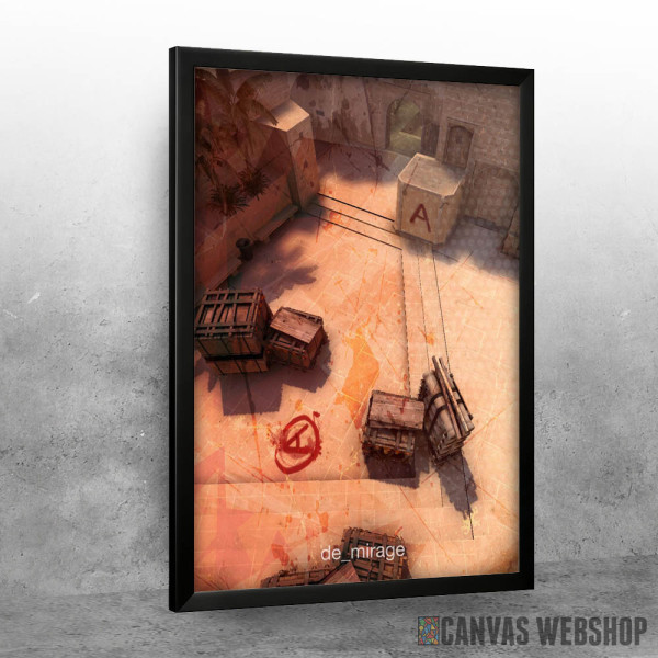 Counter Strike mirage A Counter Strike mirage A