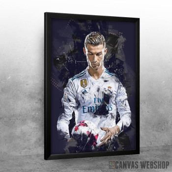 Cristiano Ronaldo 3 abstract