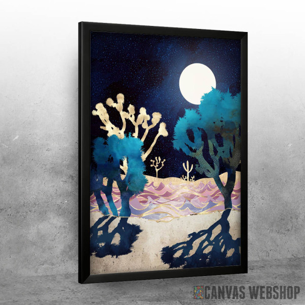 Desert Lake Moonlight Desert Lake Moonlight