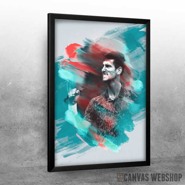 Djokovic Painting Djokovic Painting