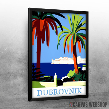 Dubrovnik under the palms
