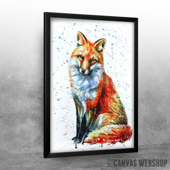 Fox watercolor Fox watercolor