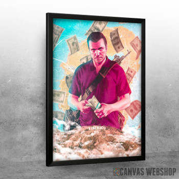 GTA V Michael Poster