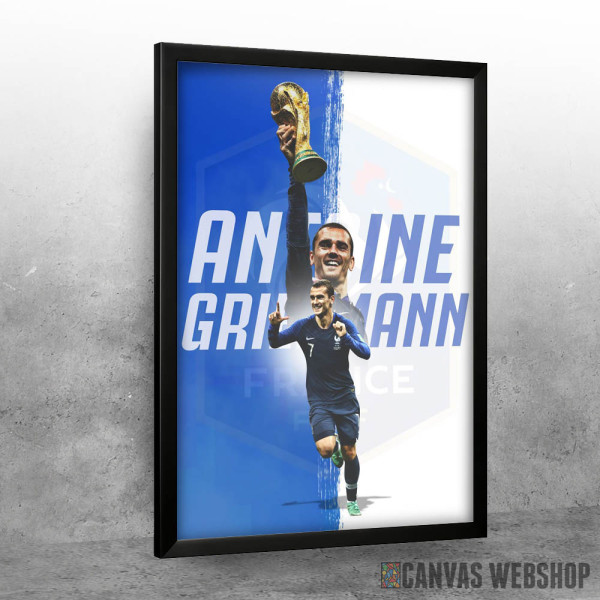 Griezmann World cup Poster Griezmann World cup Poster