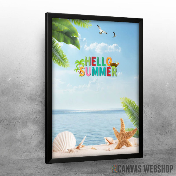 Hello Summer Sandy Beach