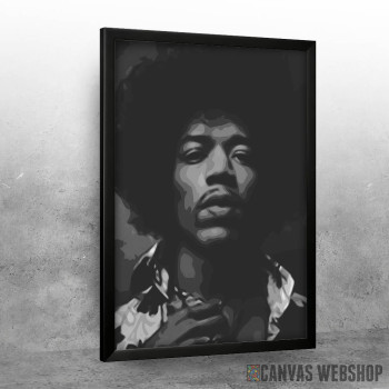 Hendrix black and white
