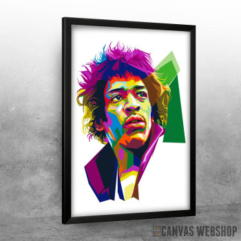 Hendrix simple pop art Hendrix simple pop art