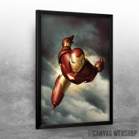 Iron Man flying