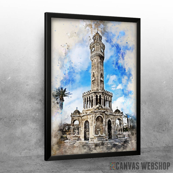 Izmir in Watercolor