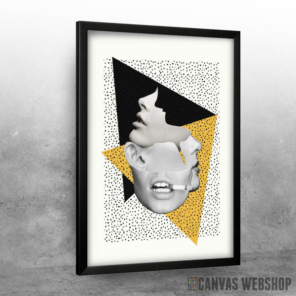 Kolaž sa ženskim licima