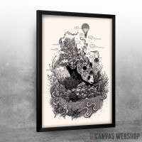 Land of the Sleeping Giant (Ink)