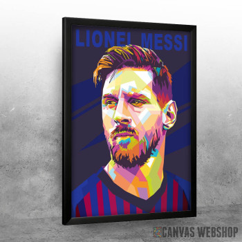 Lionel Messi Pop Art II