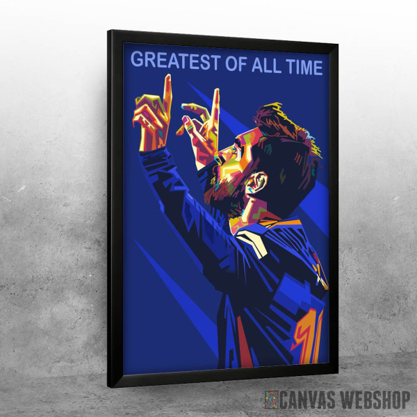 Lionel Messi Pop Art IV