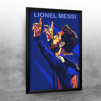 Lionel Messi Pop Art VI