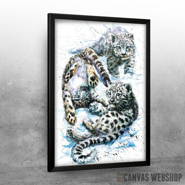 Little snow leopards Little snow leopards