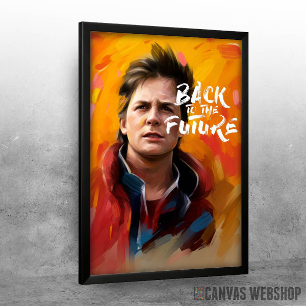 Marty McFly abstract