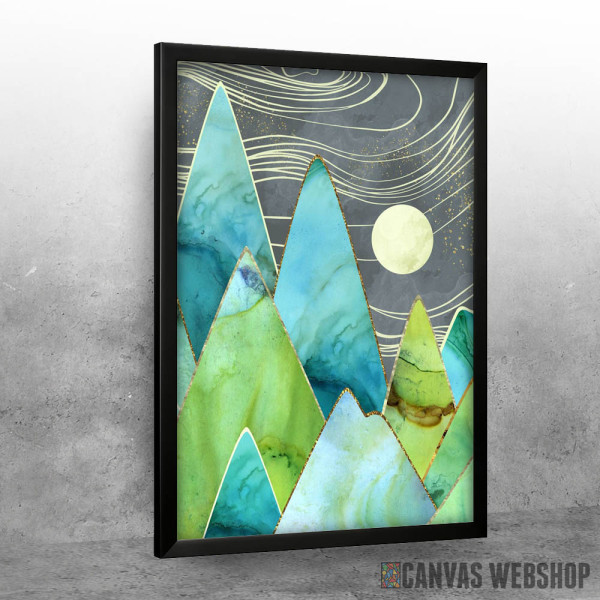 Moonlit Mountains