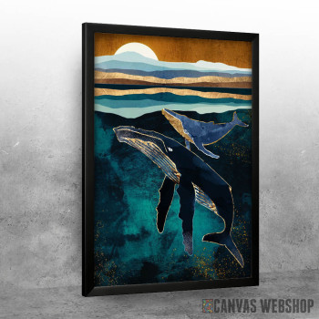 Moonlit Whales Moonlit Whales