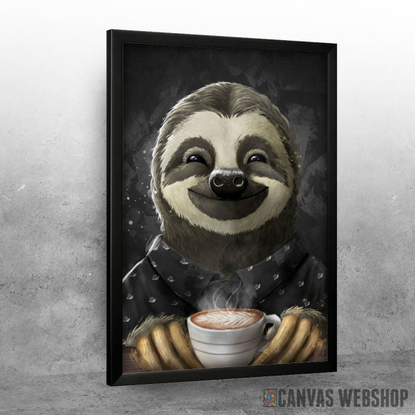 Morning Sloth Coffee Black Morning Sloth Coffee Black