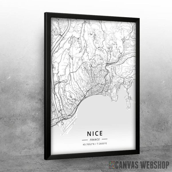 Nica mapa - white Nica mapa - white