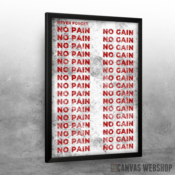 No Pain No Gain No Pain No Gain