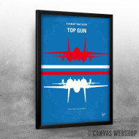 No128 My TOP GUN minimal movie poster As students at t ...