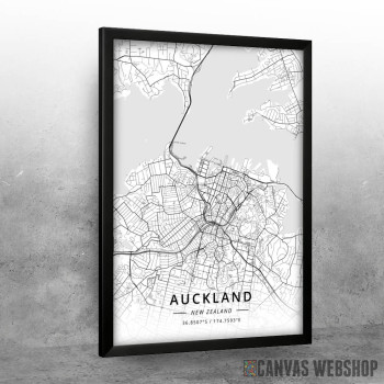 Okland mapa - white Okland mapa - white