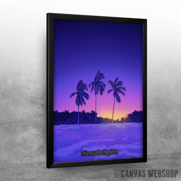 Palm Beach Purple Sunset Palm Beach Purple Sunset