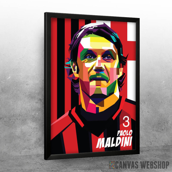 Paolo Maldini art Paolo Maldini art