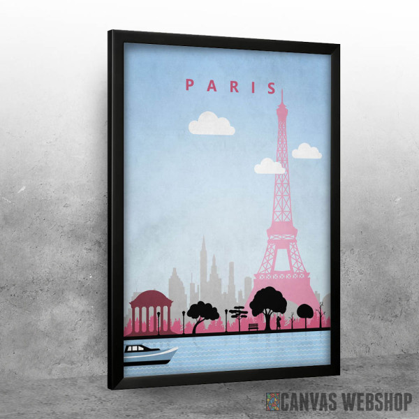 Paris Travel Poster
