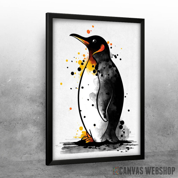 Penguin watercolor