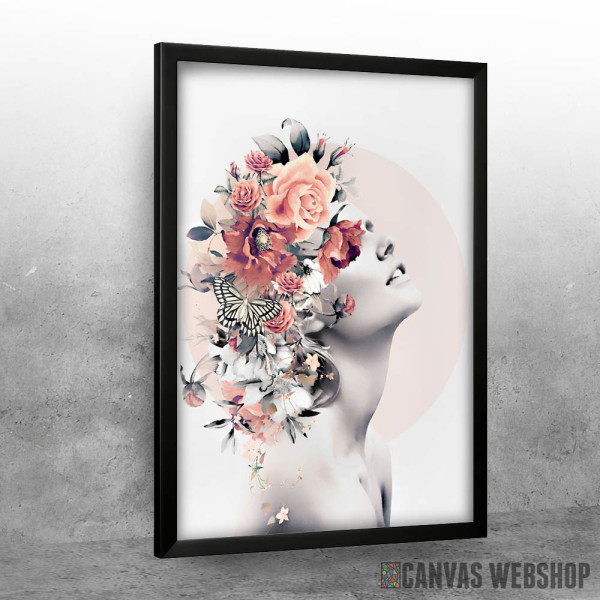 Procvetale ruže u kosi