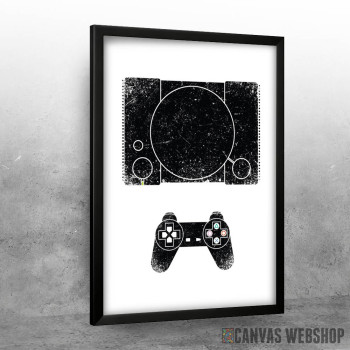 Retro PlayStation Black